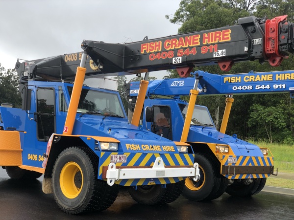 Fish Crane Hire Sunshine Coast